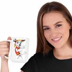Casa si Gradina - Bucatarie si vesela - Cani si pahare - Cani si cesti - Cana Paw Patrol Marshall Karate Kung Fu Arte Martiale, CoolTrend, alba, 330ml - Infinity.ro