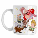 Casa si Gradina - Bucatarie si vesela - Cani si pahare - Cani si cesti - Cana Captain Underpants All Gang Epic Tales Aventurile Capitanului Chilot CoolTrend, alba, 330ml - Infinity.ro