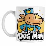 Casa si Gradina - Bucatarie si vesela - Cani si pahare - Cani si cesti - Cana Dog Man Dav Pilkey Aventuri Caine Politist CoolTrend, alba, 330ml - Infinity.ro