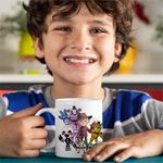 Casa si Gradina - Bucatarie si vesela - Cani si pahare - Cani si cesti - Cana Fnaf Freddy Krueger Five Nights at Freddy Horror Halloween CoolTrend, alba, 330ml - Infinity.ro