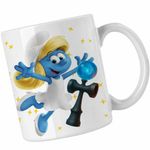 Casa si Gradina - Bucatarie si vesela - Cani si pahare - Cani si cesti - Cana Kendama Strumfita Strumfii Gargamel CoolTrend, alba, 330ml - Infinity.ro