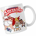 Casa si Gradina - Bucatarie si vesela - Cani si pahare - Cani si cesti - Cana Captain Underpants Aventurile Epice ale Capitanului Chilot George Harold CoolTrend, alba, 330ml - Infinity.ro