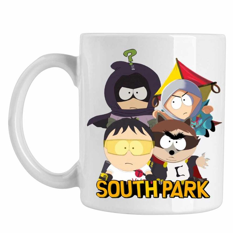 Casa si Gradina - Bucatarie si vesela - Cani si pahare - Cani si cesti - Cana South Park Copilarie Colorado, CoolTrend, alba, 330ml - Infinity.ro
