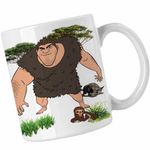 Casa si Gradina - Bucatarie si vesela - Cani si pahare - Cani si cesti - Cana The Croods Grug Tata Desene Animate Epoca de Piatra CoolTrend, alba, 330ml - Infinity.ro