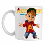 Casa si Gradina - Bucatarie si vesela - Cani si pahare - Cani si cesti - Cana Alvin Alvinnn Veveritele, CoolTrend, alba, 330ml - Infinity.ro