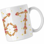 Casa si Gradina - Bucatarie si vesela - Cani si pahare - Cani si cesti - Cana Kendama Six Seven 67 Sase Sapte CoolTrend, alba, 330ml - Infinity.ro