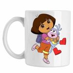 Casa si Gradina - Bucatarie si vesela - Cani si pahare - Cani si cesti - Cana Dora Exploratoarea Explorere, CoolTrend, alba, 330ml - Infinity.ro