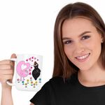 Casa si Gradina - Bucatarie si vesela - Cani si pahare - Cani si cesti - Cana Barbapapa Barbamama Love, CoolTrend, alba, 330ml - Infinity.ro