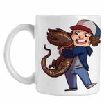 Casa si Gradina - Bucatarie si vesela - Cani si pahare - Cani si cesti - Cana Stranger Things David Henderson Demogorgon Chibi CoolTrend, alba, 330ml - Infinity.ro