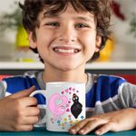Casa si Gradina - Bucatarie si vesela - Cani si pahare - Cani si cesti - Cana Barbapapa Barbamama Love, CoolTrend, alba, 330ml - Infinity.ro