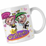 Casa si Gradina - Bucatarie si vesela - Cani si pahare - Cani si cesti - Cana Fairly Odd Parents Wanda Cosmo Nasii mei Vrajitori CoolTrend, alba, 330ml - Infinity.ro