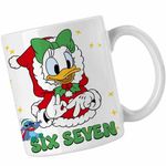 Casa si Gradina - Bucatarie si vesela - Cani si pahare - Cani si cesti - Cana Six Seven Daisy Craciun Donald Duck Mickey Mouse CoolTrend, alba, 330ml - Infinity.ro