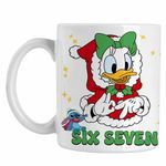 Casa si Gradina - Bucatarie si vesela - Cani si pahare - Cani si cesti - Cana Six Seven Daisy Craciun Donald Duck Mickey Mouse CoolTrend, alba, 330ml - Infinity.ro