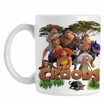 Casa si Gradina - Bucatarie si vesela - Cani si pahare - Cani si cesti - Cana The Croods Actiune in Epoca de Piatra Familia Crood CoolTrend, alba, 330ml - Infinity.ro