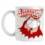 Casa si Gradina - Bucatarie si vesela - Cani si pahare - Cani si cesti - Cana Captain Underpants Capitanul Chilot Dav Pilkey CoolTrend, alba, 330ml - Infinity.ro