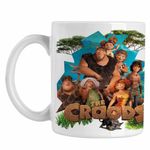 Casa si Gradina - Bucatarie si vesela - Cani si pahare - Cani si cesti - Cana The Croods Aventuri Epoca de Piatra Familia Crood CoolTrend, alba, 330ml - Infinity.ro