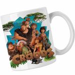 Casa si Gradina - Bucatarie si vesela - Cani si pahare - Cani si cesti - Cana The Croods Aventuri Epoca de Piatra Familia Crood CoolTrend, alba, 330ml - Infinity.ro