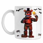 Casa si Gradina - Bucatarie si vesela - Cani si pahare - Cani si cesti - Cana Fnaf Freddy Kendama Five Nights at Freddy Horror Halloween CoolTrend, alba, 330ml - Infinity.ro