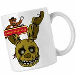 Casa si Gradina - Bucatarie si vesela - Cani si pahare - Cani si cesti - Cana Fnaf Spring Bonnie Five Nights at Freddy Horror Halloween CoolTrend, alba, 330ml - Infinity.ro