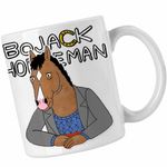 Casa si Gradina - Bucatarie si vesela - Cani si pahare - Cani si cesti - Cana BoJack Horseman Desene Animate CoolTrend, alba, 330ml - Infinity.ro