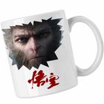 Casa si Gradina - Bucatarie si vesela - Cani si pahare - Cani si cesti - Cana Wukong Warrior Before Time, alba, 330ml - Infinity.ro