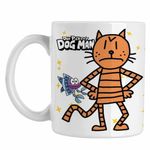 Casa si Gradina - Bucatarie si vesela - Cani si pahare - Cani si cesti - Cana Dog Man Petey Pisica Captain Underpants CoolTrend, alba, 330ml - Infinity.ro