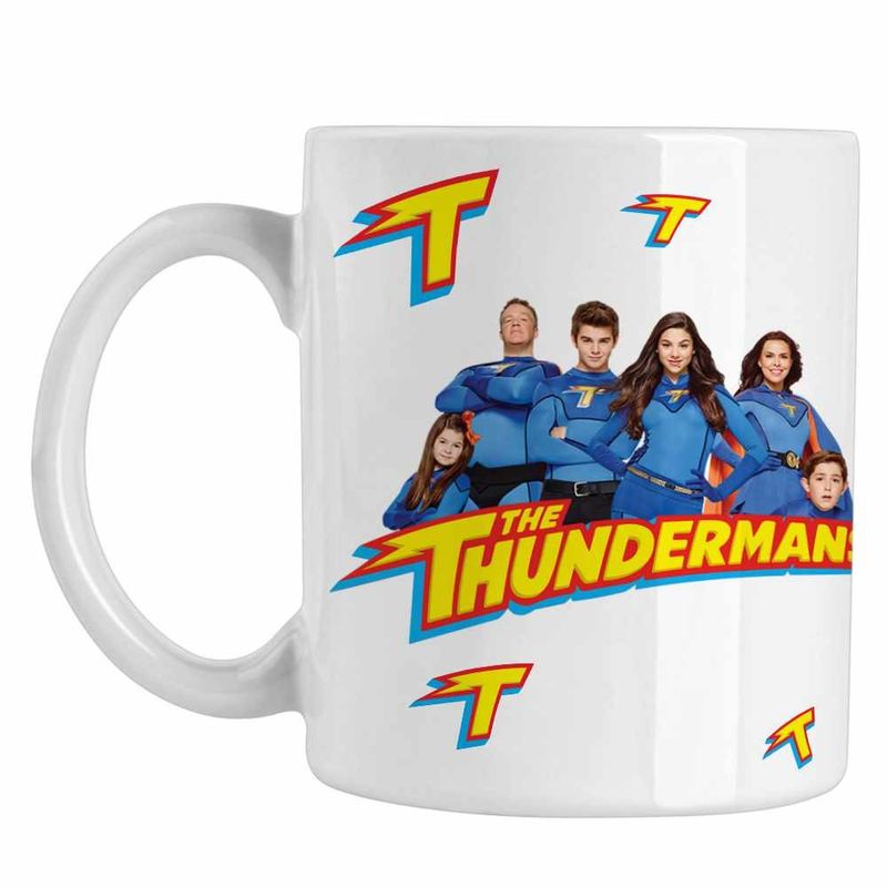 Casa si Gradina - Bucatarie si vesela - Cani si pahare - Cani si cesti - Cana Thundermans Toata Familia, CoolTrend, alba, 330ml - Infinity.ro