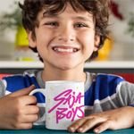 Casa si Gradina - Bucatarie si vesela - Cani si pahare - Cani si cesti - Cana Huntrix Saja Boys Kpop CoolTrend, alba, 330ml - Infinity.ro