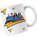 Casa si Gradina - Bucatarie si vesela - Cani si pahare - Cani si cesti - Cana Thundermans Toata Familia, CoolTrend, alba, 330ml - Infinity.ro