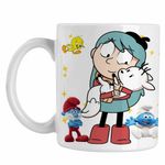 Casa si Gradina - Bucatarie si vesela - Cani si pahare - Cani si cesti - Cana Hilda Casa Padure Pisica Twig Vulpe, alba, 330ml - Infinity.ro