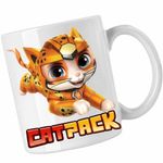 Casa si Gradina - Bucatarie si vesela - Cani si pahare - Cani si cesti - Cana Paw Patrol Cat Pack Wild Patrula Catelusilor, CoolTrend, alba, 330ml - Infinity.ro
