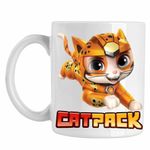 Casa si Gradina - Bucatarie si vesela - Cani si pahare - Cani si cesti - Cana Paw Patrol Cat Pack Wild Patrula Catelusilor, CoolTrend, alba, 330ml - Infinity.ro