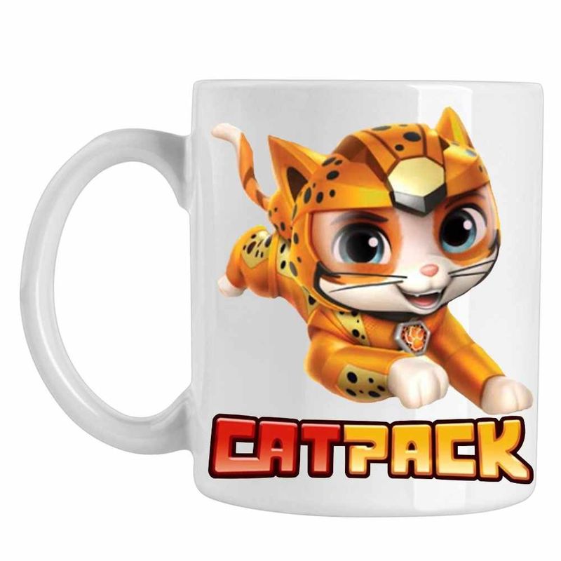 Casa si Gradina - Bucatarie si vesela - Cani si pahare - Cani si cesti - Cana Paw Patrol Cat Pack Wild Patrula Catelusilor, CoolTrend, alba, 330ml - Infinity.ro