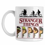 Casa si Gradina - Bucatarie si vesela - Cani si pahare - Cani si cesti - Cana Stranger Things Team Survivor Film CoolTrend, alba, 330ml - Infinity.ro