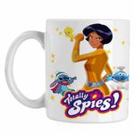 Casa si Gradina - Bucatarie si vesela - Cani si pahare - Cani si cesti - Cana Spioanele Alex Totally Spies CoolTrend, alba, 330ml - Infinity.ro