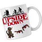 Casa si Gradina - Bucatarie si vesela - Cani si pahare - Cani si cesti - Cana Stranger Things Upside Down CoolTrend, alba, 330ml - Infinity.ro