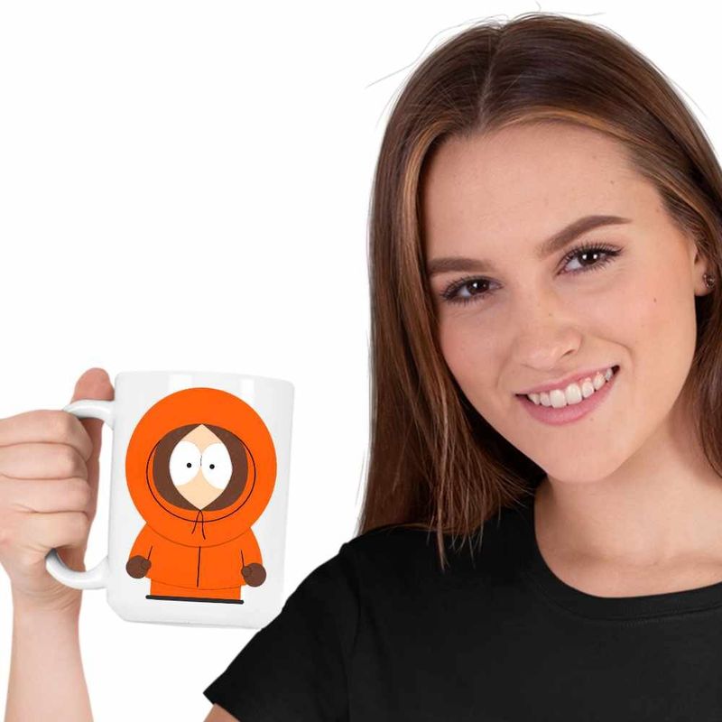 Casa si Gradina - Bucatarie si vesela - Cani si pahare - Cani si cesti - Cana South Park Kenny McCormick, CoolTrend, alba, 330ml - Infinity.ro