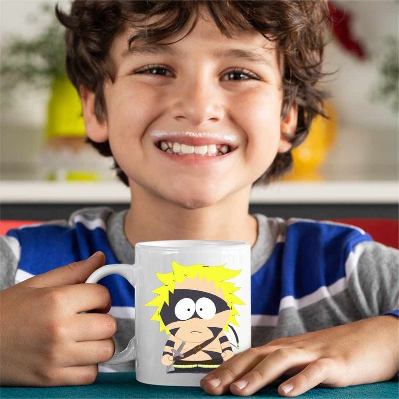 Casa si Gradina - Bucatarie si vesela - Cani si pahare - Cani si cesti - Cana South Park Tweek Tweak Barbarian, CoolTrend, alba, 330ml - Infinity.ro