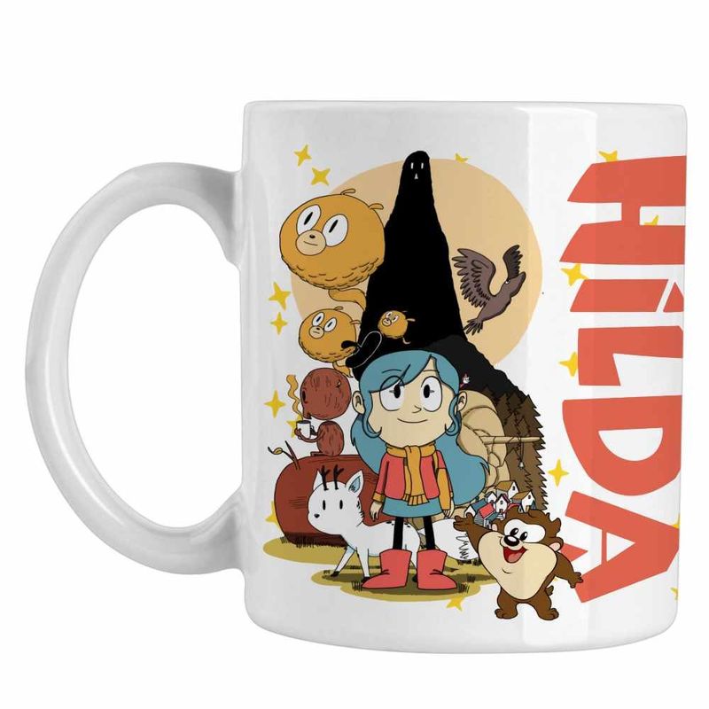 Casa si Gradina - Bucatarie si vesela - Cani si pahare - Cani si cesti - Cana Hilda Parada Pasarilor Alfur, alba, 330ml - Infinity.ro