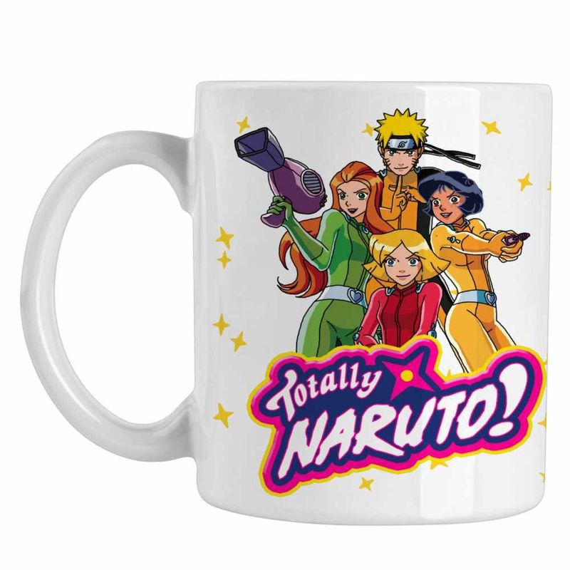 Casa si Gradina - Bucatarie si vesela - Cani si pahare - Cani si cesti - Cana Spioanele Naruto Agenti Secreti Subacoperire CoolTrend, alba, 330ml - Infinity.ro