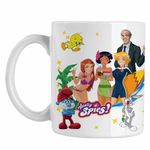 Casa si Gradina - Bucatarie si vesela - Cani si pahare - Cani si cesti - Cana Spioanele Plaja Desene Animate Agenti Misiune CoolTrend, alba, 330ml - Infinity.ro