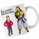 Casa si Gradina - Bucatarie si vesela - Cani si pahare - Cani si cesti - Cana BoJack Horseman Dragon Ball Z Vegeta CoolTrend, alba, 330ml - Infinity.ro