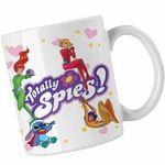 Casa si Gradina - Bucatarie si vesela - Cani si pahare - Cani si cesti - Cana Spioanele Actiune Spioni Agenti Secreti CoolTrend, alba, 330ml - Infinity.ro