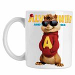 Casa si Gradina - Bucatarie si vesela - Cani si pahare - Cani si cesti - Cana Alvin Veverita Alvinnn Veveritele, CoolTrend, alba, 330ml - Infinity.ro