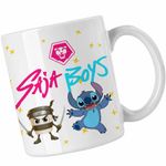 Casa si Gradina - Bucatarie si vesela - Cani si pahare - Cani si cesti - Cana Huntrix Saja Boys Kpop Legends CoolTrend, alba, 330ml - Infinity.ro