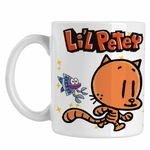 Casa si Gradina - Bucatarie si vesela - Cani si pahare - Cani si cesti - Cana Dog Man Lil Petey Pisica Dav Pilkey CoolTrend, alba, 330ml - Infinity.ro