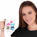 Casa si Gradina - Bucatarie si vesela - Cani si pahare - Cani si cesti - Cana Huntrix Saja Boys Kpop Legends CoolTrend, alba, 330ml - Infinity.ro