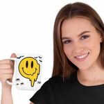 Casa si Gradina - Bucatarie si vesela - Cani si pahare - Cani si cesti - Cana Emoji Smile Topit CoolTrend, alba, 330ml - Infinity.ro