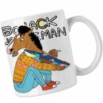 Casa si Gradina - Bucatarie si vesela - Cani si pahare - Cani si cesti - Cana BoJack Horseman Farfurie Castron CoolTrend, alba, 330ml - Infinity.ro