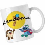 Casa si Gradina - Bucatarie si vesela - Cani si pahare - Cani si cesti - Cana Kendama Toata Ziua All Day Gaming CoolTrend, alba, 330ml - Infinity.ro